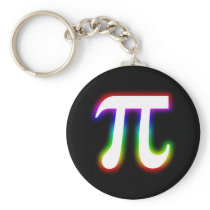 Colourful Pi Number - Math Keychains