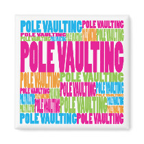 Colourful Pole Vaulting Magnets