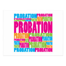 Colourful Probation Post Cards