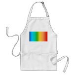 Colourful Rainbow colour gradient Apron
