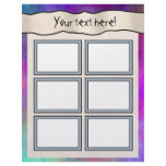Colourful Rainbows  Scrapbook Pages - 02 Letterhead