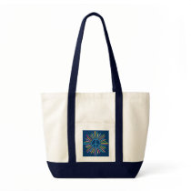Colourful Rays Surround Peace Sign Bags