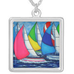 Colourful Regatta Necklace by Lisa Lorenz