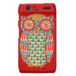 Colourful Retro Owl Motorola Droid RAZR Case