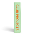 Colourful Retro Polka Dots: Green, Yellow, & Orang binders