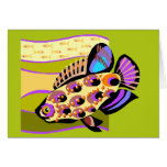 Colourful Retro Tropical Fish