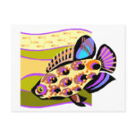 Colourful Retro Tropical Fish