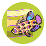Colourful Retro Tropical Fish