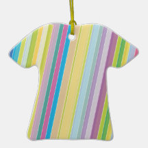 Colourful ribbon ornaments