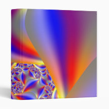 colourful ring binder