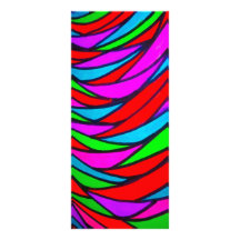 Colourful Scales - alt Personalized Rack Card