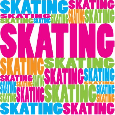 Colourful Skating by busybees