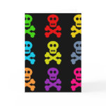 Colourful Skulls