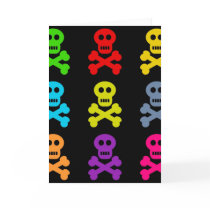 Colourful Skulls