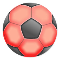 Colourful Soccer Balls