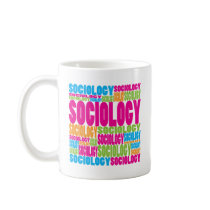Colourful Sociology Coffee Mug