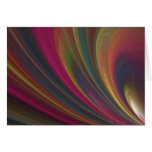 Colourful Soft Sand  Waves Greeting Cards
