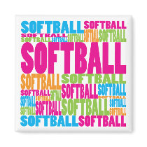 Colourful Softball