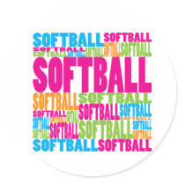 Colourful Softball
