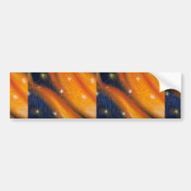 Colourful Sparks Bumper Stickers