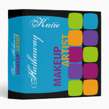 Colourful Squares 1.5 Inch Binder
