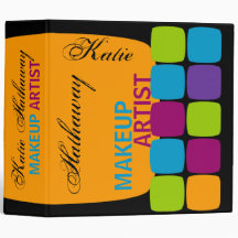 Colourful Squares 2" Binder
