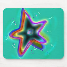 Colourful Starfish Mousepad