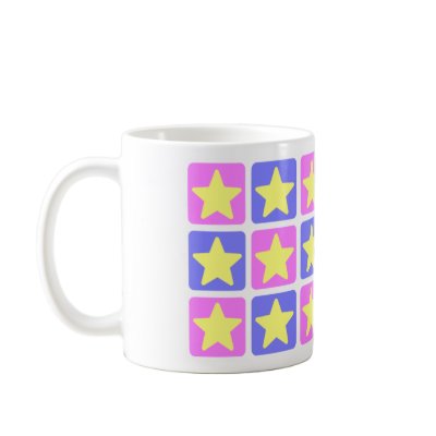 Colourful Stars Mug by raenif