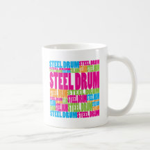 Colourful Steel Drum Coffee Mug