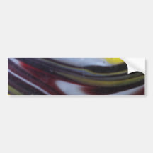 colourful stone bumper sticker