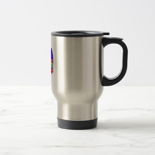 Colourful Surf Board Mug