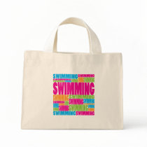 Colourful Swimming Canvas Bags