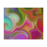 Colourful Swirl Abstract Flyer Design
