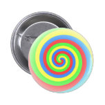 Colourful Swirl Button