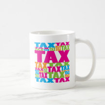Colourful Tax Coffee Mug