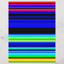 Colourful Television Stripes wallpaper Flyers
