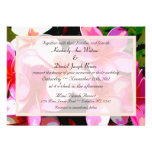 Colourful Tropical Wedding Invitation