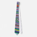 Colourful Unique Swirl Pattern Tie
