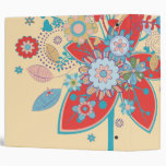 colourful vector flower tree bliss 2.ai 3 ring binder