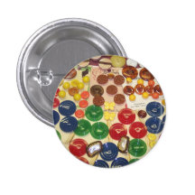 Colourful Vintage Buttons
