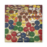 Colourful Vintage Buttons Stylized