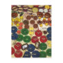 Colourful Vintage Buttons Stylized