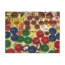 Colourful Vintage Buttons Stylized