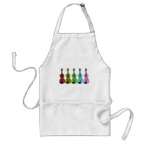 Colourful Violin Apron