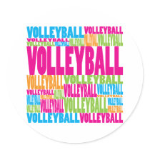 Colourful Volleyball