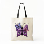 Colourful Watcher Butterflies Canvas Bags