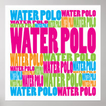 Colourful Water Polo