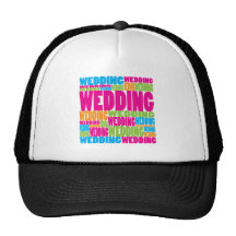 Colourful Wedding Mesh Hats