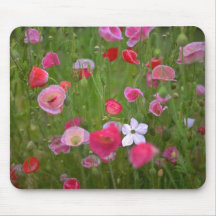 Colourful Weeds Mouse Pad