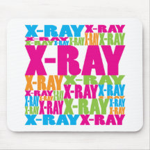 Colourful X-Ray Mousepad